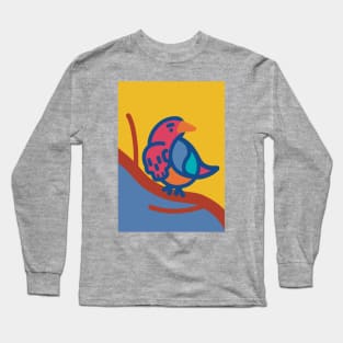 Skull Bird Long Sleeve T-Shirt